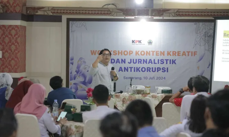 KPK dan Diskominfo Jateng Gelar Pelatihan Jurnalistik dan Konten Kreatif untuk Edukasi Antikorupsi