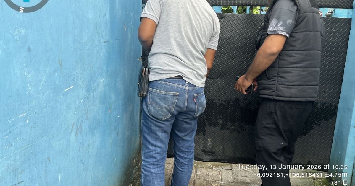 Foto: Lokasi yang diduga menjual obat-obatan golongan G tanpa izin edar.