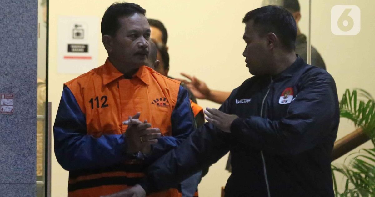 KPK  tetapkan Walikota Madiun, Maidi jadi tersangka terkait  dugaan pemerasan dan penerimaan gratifikasi di lingkungan Pemerintah Kota Madiun (foto Liputan6.com)