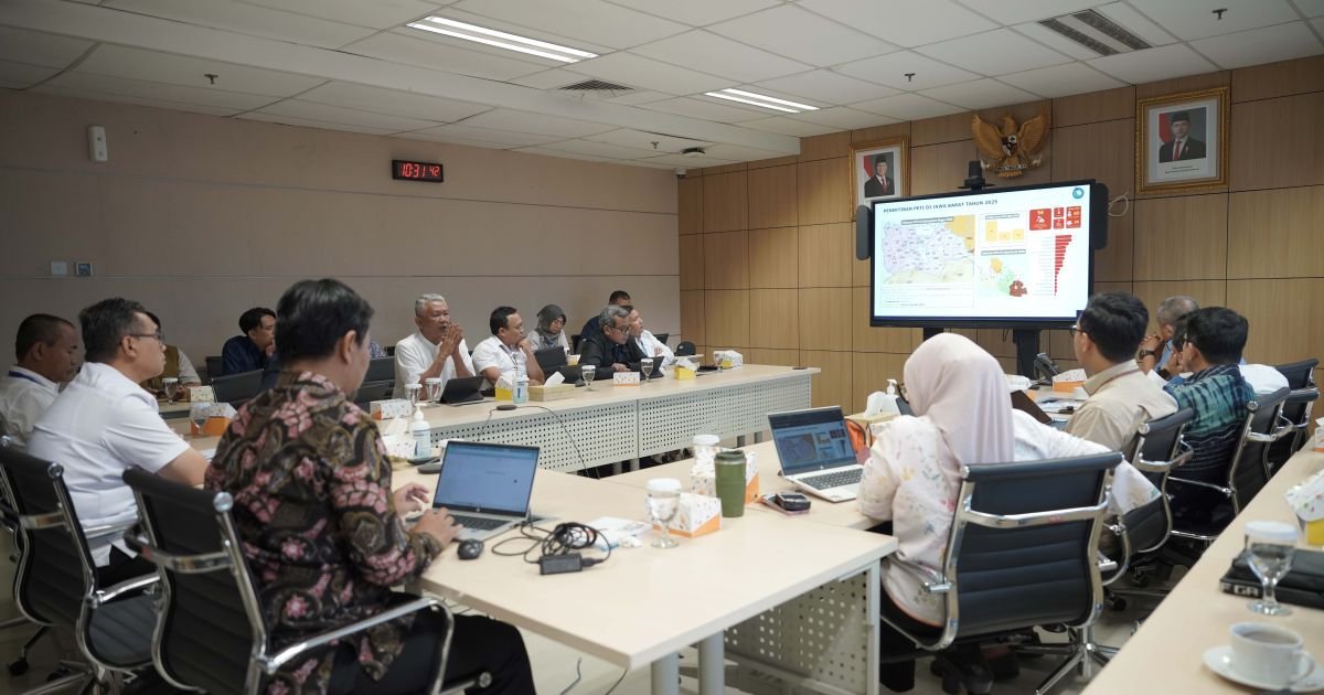 Rapat Koordinasi (Rakor) di Gedung Merah Putih KPK, Jakarta antara KPK dengan Pemprov Jabar dan Pemkab Bogor. ( foto Dok KPK RI)