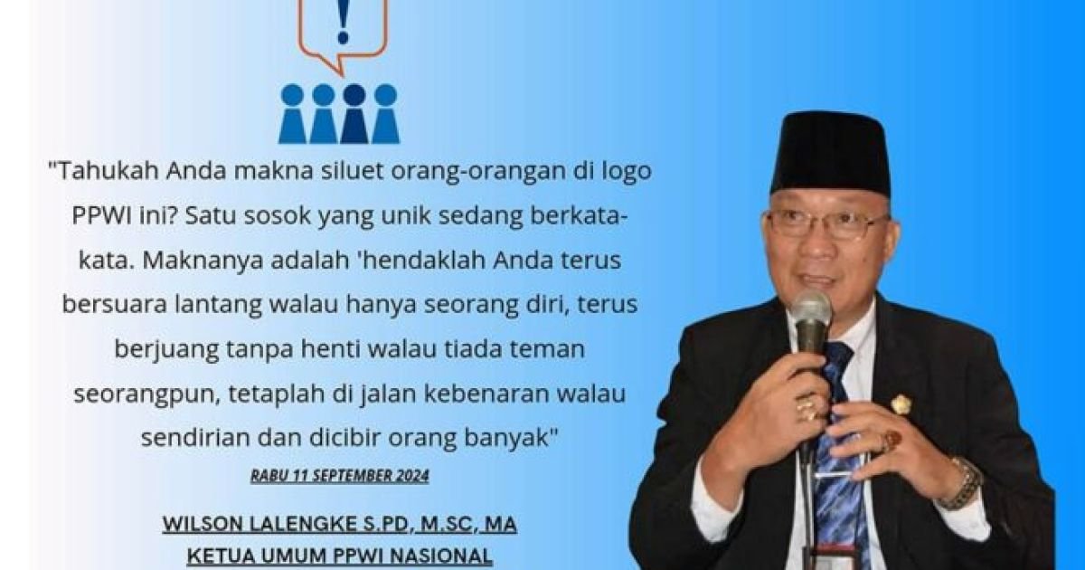 Wilson Lalengke, Ketua Umum PPWI