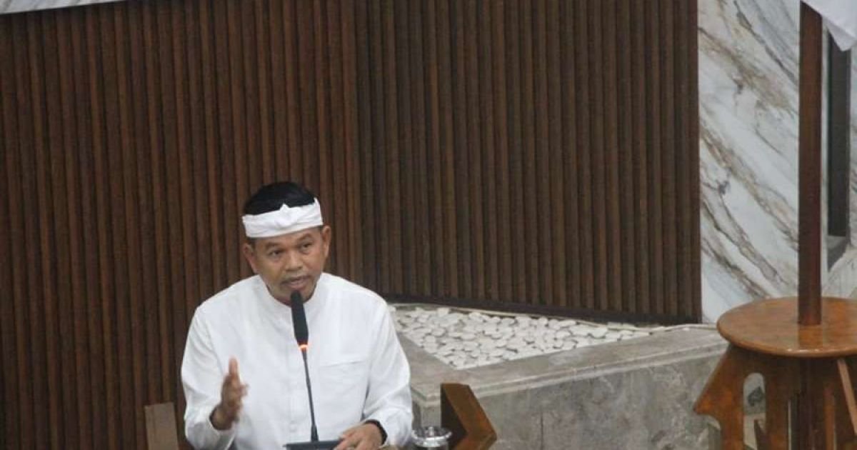 Gubernur Jawa Barat Dedi Mulyadi .