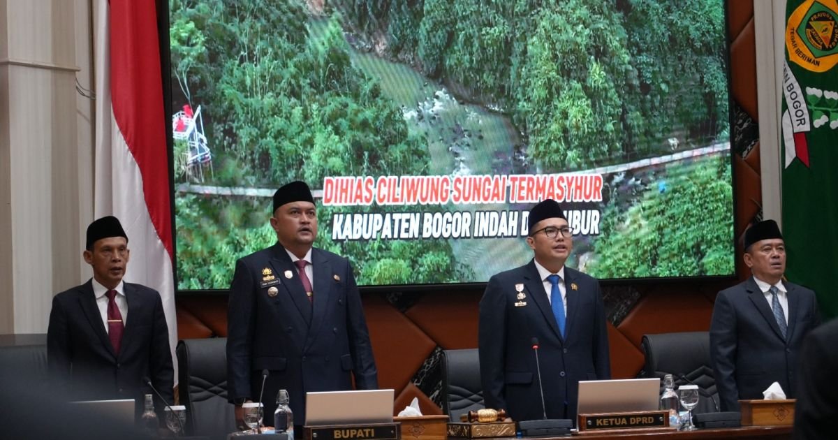 Pimpin Paripurna Strategis, Ketua DPRD Bogor Tegaskan Komitmen Kawal Aspirasi Rakyat
