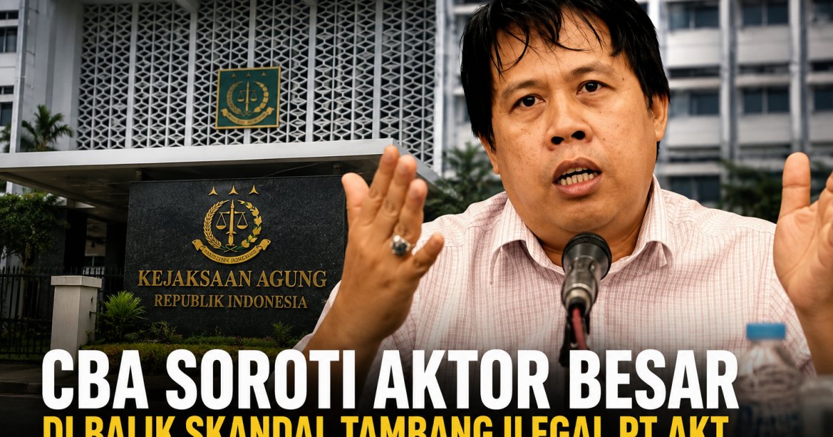 Direktur eksekutif CBA, Uchok Sky Khadafi .
