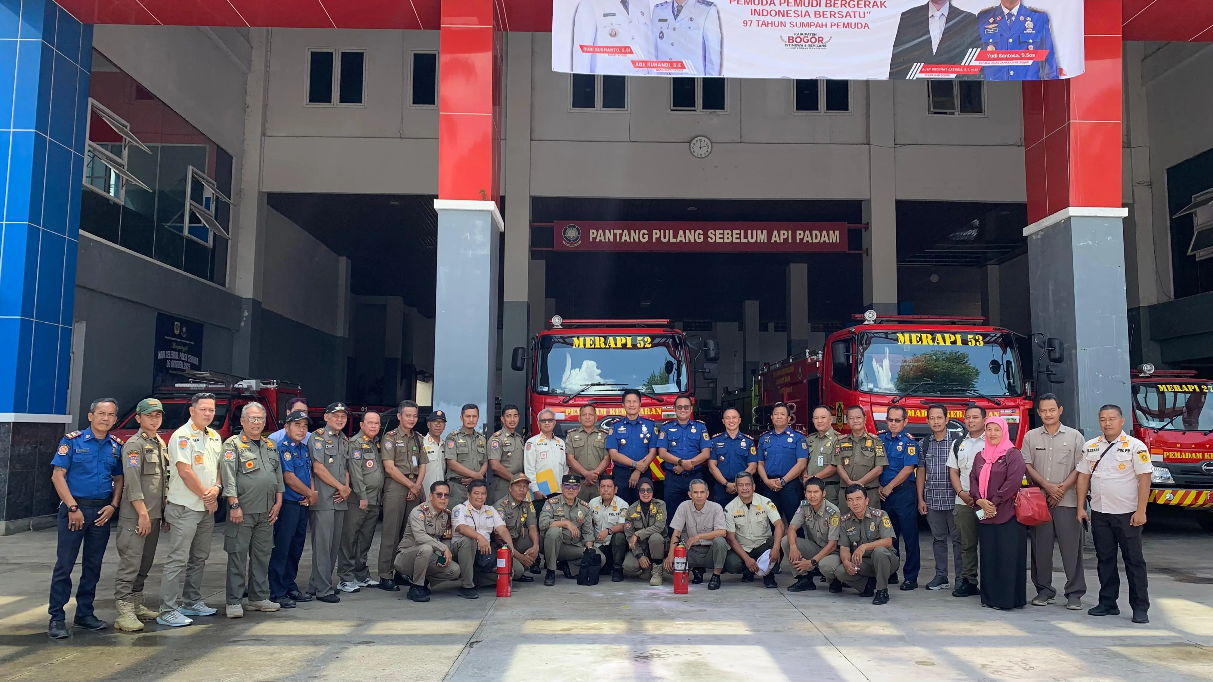 Bupati Rudy Susmanto Dorong Pembentukan Relawan Damkar di Tingkat Desa dan Kelurahan