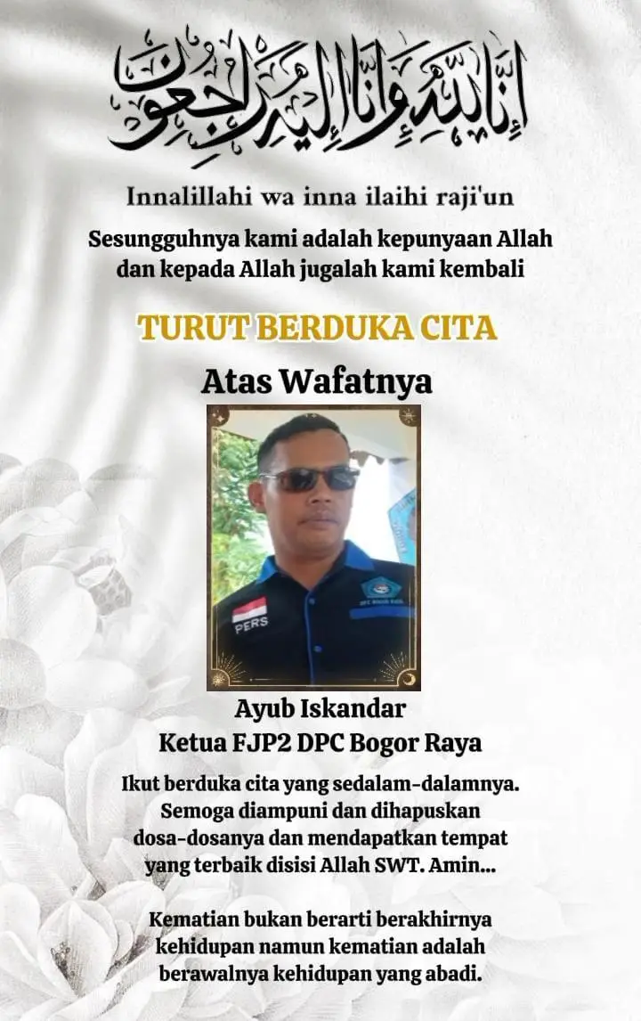 Komunitas Pers Tekan Polres Bogor Segera Ringkus Pelaku Pembunuhan Jurnalis Ayub