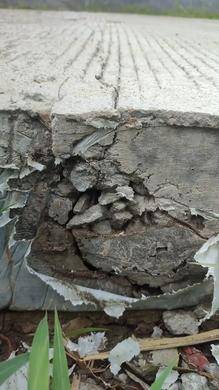 Kondisi Proyek Rekonstruksi Jalan Ciherang–Klapa Tujuh Dramaga Disorot Publik